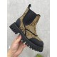 GUCCI GG CANVAS ANKLE BOOT 36-46 Brown 
