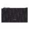 DIOR ZIPPED CARD HOLDER BC25 Black and Black Dior Oblique