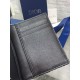DIOR BI-FOLD CARD HOLDER CH16 Black Dior Oblique Jacquard