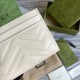 GUCCI GG MARMONT CARD CASE 443127 White leather