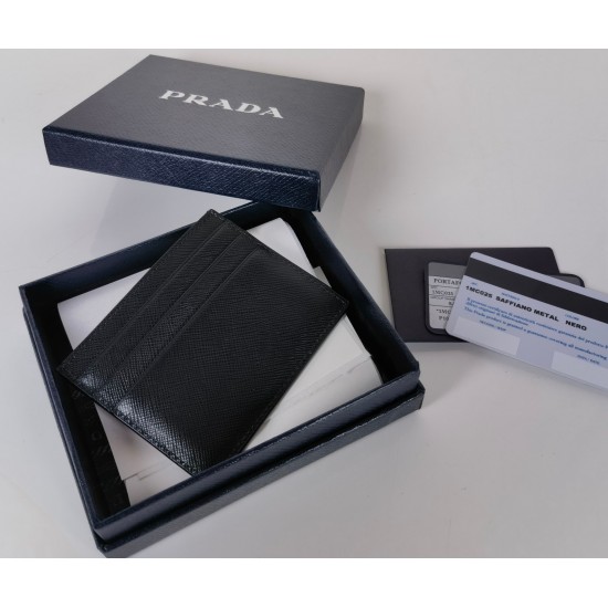 PRADA Saffiano Leather Card Holder 1MC025 A3