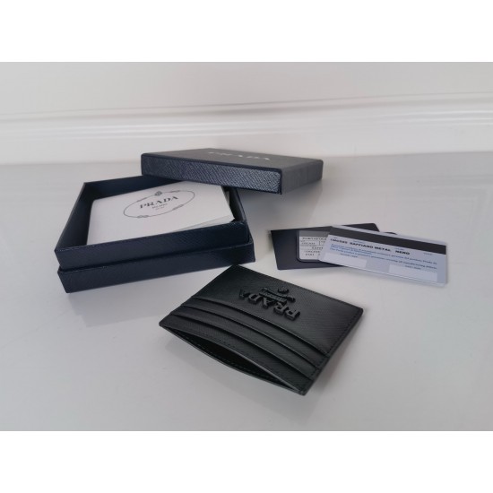 PRADA Saffiano Leather Card Holder 1MC025 A3