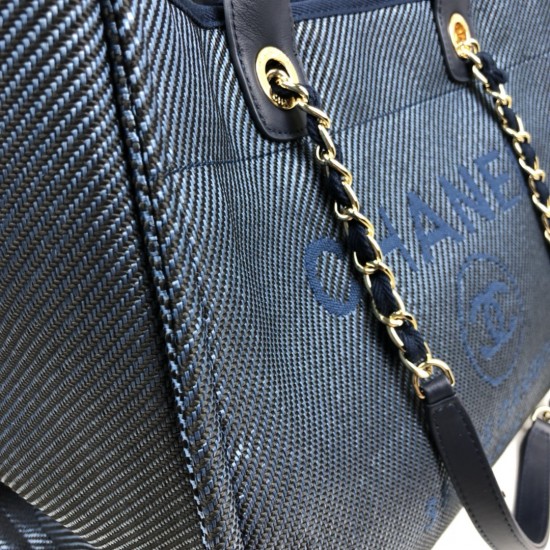 CHANEL LARGE TOTE A66941 Blue