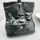 Balenciaga MONACO SMALL CHAIN BAG IN BLACK 765966 Black & Silver