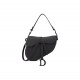 Dior Saddle Black Ultramatte Calfskin Shoulder Bags for Women