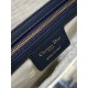 Dior Saddle Blue Dior Oblique Jacquard Shoulder Bags for Women