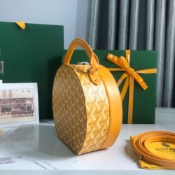 Goyard Alto Hatbox Trunk Bag Shoulder Bags ALTOBC Gold
