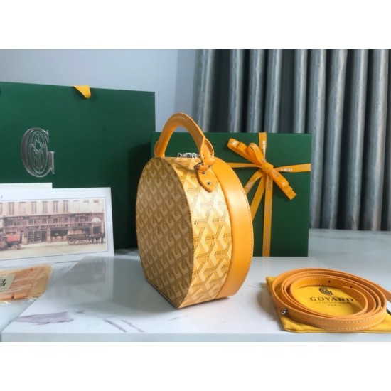 Goyard Alto Hatbox Trunk Bag Shoulder Bags ALTOBC Gold