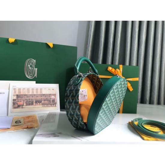 Goyard Alto Hatbox Trunk Bag Shoulder Bags ALTOBC Green