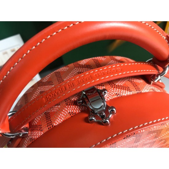 Goyard Alto Hatbox Trunk Bag Shoulder Bags ALTOBC Orange