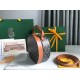 Goyard Alto Hatbox Trunk Bag Shoulder Bags ALTOBC Black & Tan