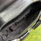 GUCCI HORSEBIT CHAIN MEDIUM SHOULDER BAG black leather Shoulder Bags 764255