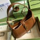 GUCCI JACKIE 1961 SMALL SHOULDER BAG 636709 brown leather 