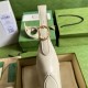 GUCCI JACKIE 1961 SMALL SHOULDER BAG 636709 white leather 