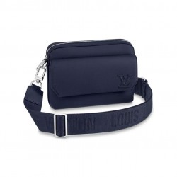 Louis Vuitton Fastline Messenger Bag M22611 Navy Blue Shoulder Bags for Men