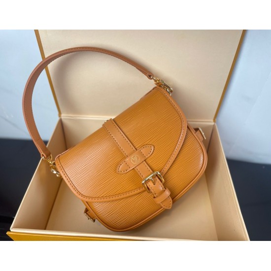 Louis Vuitton Saumur BB Bag M23471 Safran Shoulder Bags for Women
