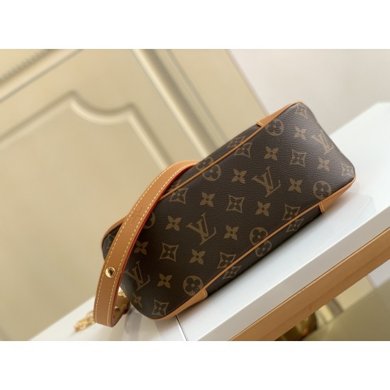 Louis Vuitton Boulogne Bag M45832 Natural Shoulder Bags  for Women