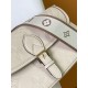 Louis Vuitton Diane Satchel Bag M46388 Cream Shoulder Bags  for Women