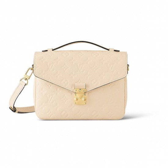 Louis Vuitton Pochette Metis M46552 Cream Shoulder Bags for Women
