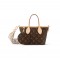 Louis Vuitton Neverfull BB Bag M46705 Beige Shoulder Bags  for Women