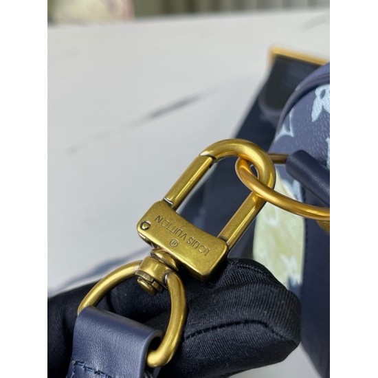 Louis Vuitton Keepall Bandoulière 25 Bag M46804 Ink blue Shoulder Bags for Men