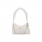 Prada Re-Edition shearling mini-bag 1BC204 White
