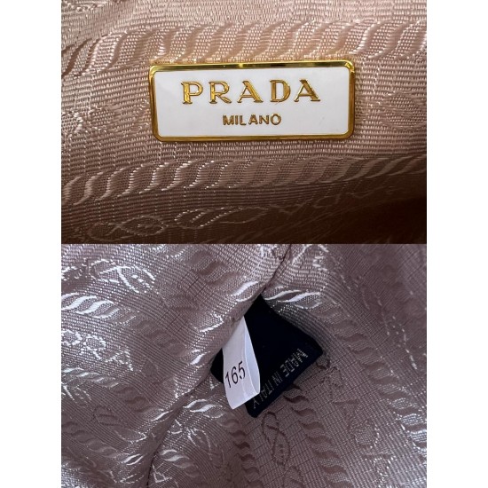 Prada Re-Edition Saffiano leather mini bag 1BC204 White