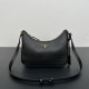 Prada Re-Edition Saffiano leather mini bag 1BC204 Black