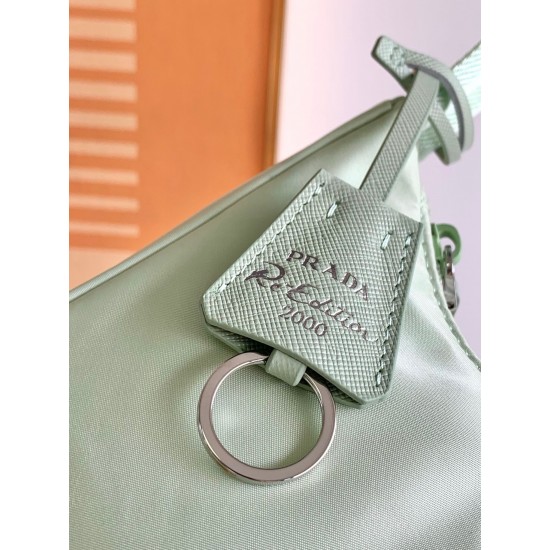 PRADA Re-Nylon Prada Re-Edition 2000 mini-bag 1NE515 Light Green