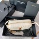 YSL LOU IN QUILTED LEATHER 715232 White 