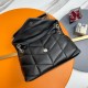 YSL PUFFER SMALL IN QUILTED NAPPA LEATHER 577476 Black