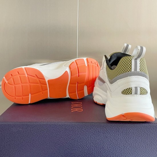Dior B22 Sneaker size 36-46 White & Orange