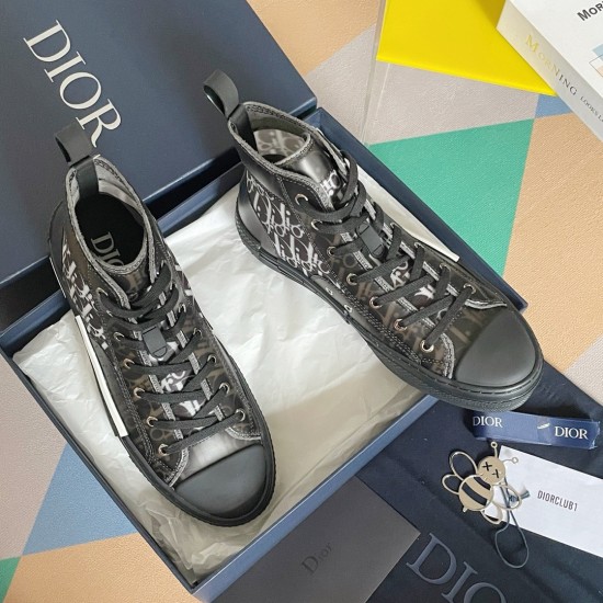 Dior B23 High Top Sneaker Size 36-46 Black