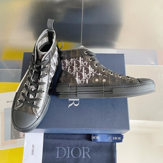 Dior B23 High Top Sneaker Size 36-46 Black