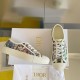 Dior Walk'N'Dior Platform Sneaker Size 36-41 White Black