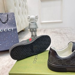 GUCCI ACE GG CRYSTAL CANVAS SNEAKER 36-45 Black