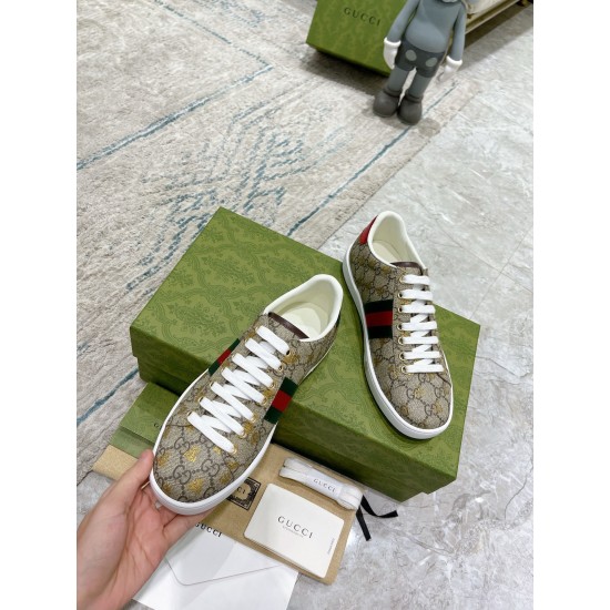 GUCCI ACE GG SUPREME SNEAKER WITH BEES 36-46