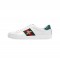 GUCCI ACE EMBROIDERED SNEAKER 36-46 White