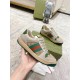 Gucci SCREENER LEATHER SNEAKER Size 36-45 butter leather