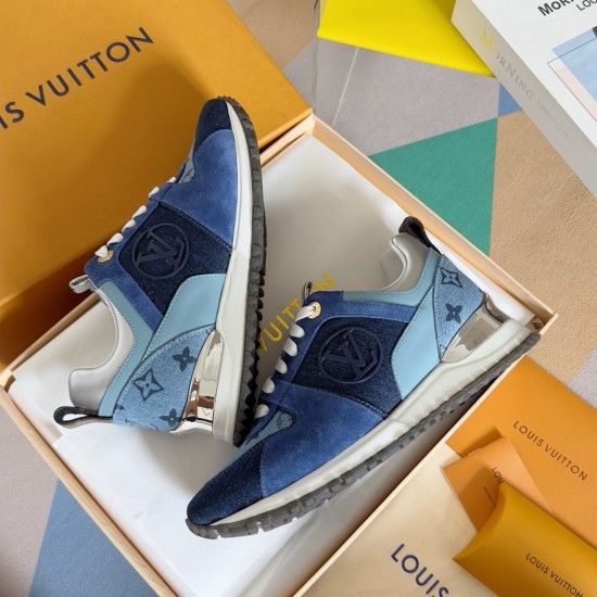 Louis Vuitton Run Away Sneaker size 36-41 Blue