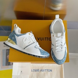 Louis Vuitton Run Away Sneaker size 36-41 White Sky Blue
