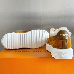 Louis Vuitton Time Out Sneaker Size 36-41 Brown