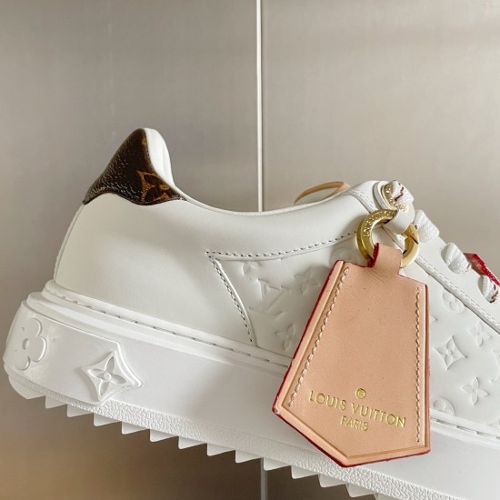 Louis Vuitton Time Out Sneaker Size 36-41 White