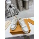Louis Vuitton Trainers Sneaker Size 36-46 Beige Monogram Denim