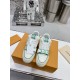 Louis Vuitton Trainers Sneaker Size 36-46 Green Leather Denim
