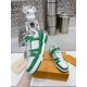 Louis Vuitton Trainers Sneaker Size 36-46 Green Monogram