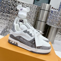 Louis Vuitton Trainers Sneaker Size 36-46 Grey Damier