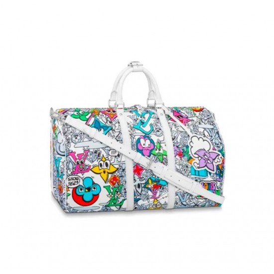 Louis Vuitton Keepall Bandoulière 50 M21863 Travel Bags