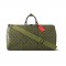Louis Vuitton Keepall Bandoulière 55 Bag M23963 Khaki Green Travel Bags