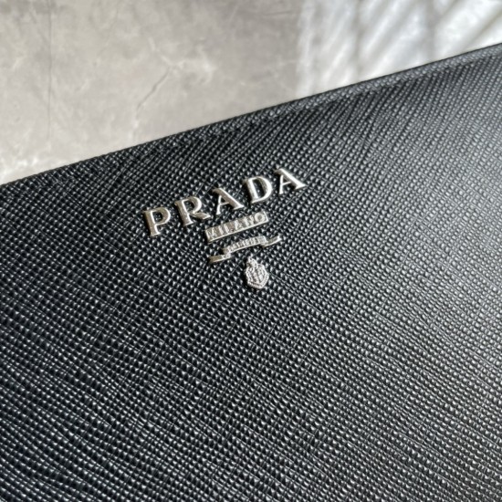 PRADA Saffiano Leather Card Holder 1ML506 A3